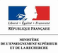 Ministere de l'enseignement superieur et la recherche
